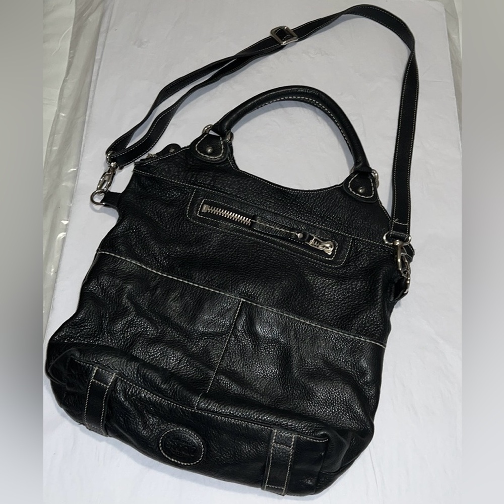 ROOTS LEATHER BAG